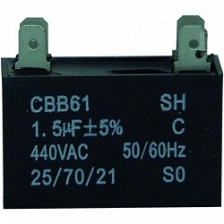 Capacitor Ventilador 1,5uf - U$S 5