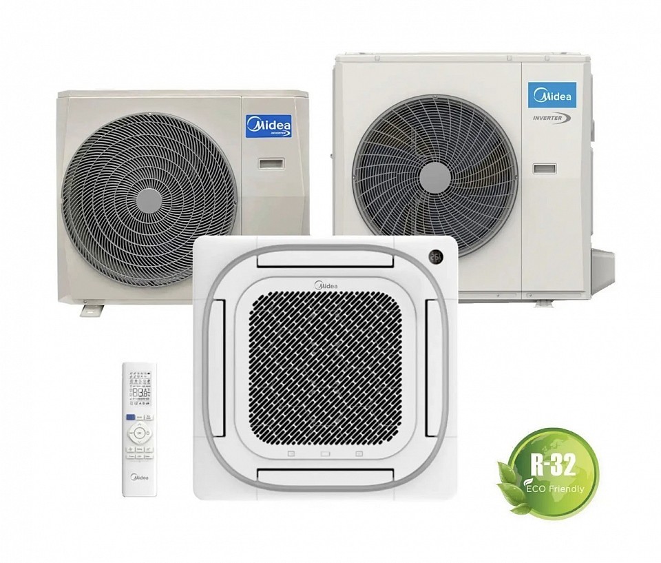 Midea Cassette Inverter 36000 btu - U$S 1799